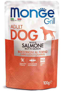 Monge Grill Adult Dog - Salmon - Lazac 100g