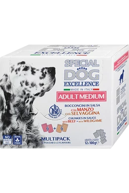 Special Dog Excellence Pouch Medium Adult Marha-Vad 12×100g