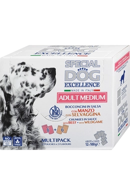 Special Dog Excellence Pouch Medium Adult Marha-Vad 12×100g