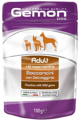 Gemon Dog Alutasak Adult Vad - 100g