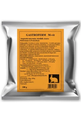 GastroFerm M-vit Nyúl - Multivitamin és Probiotikum - 100g