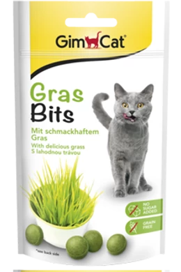 Gimcat Tabletta Gras Bits (Zöld Fű) 50g Tasty Tabs