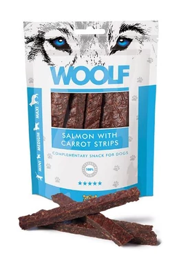 Woolf Lazachús Sárgarépa Csíkok - 100g