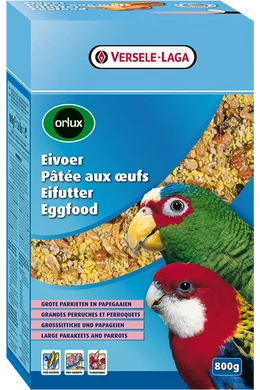 Orlux Eggfood Dry Big Parakeets &amp;amp; Parrots - Tojásos Lágyeleség Óriás Papagájnak - 800g