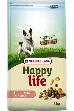Versele-Laga Happy Life Adult Mini With Lamb - Bárányhússal 3kg