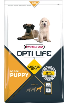 Opti Life Junior Maxi Medium Csirke-Rizs - 12,5kg