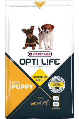 Versele-Laga Opti-Life Puppy Mini Chicken &amp; Rice - Csirkés 2,5kg