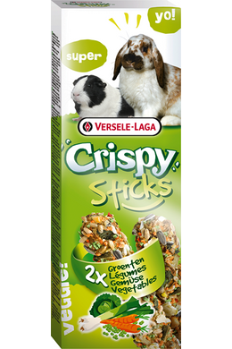 Versele-Laga Crispy Sticks Rabbits-Guinea Pigs Vegetables- Duplarúd Tengerimalac és Nyúl Zöldséges