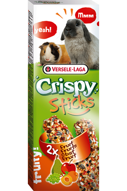 Versele-Laga Crispy Sticks Rabbits-Guinea Pigs Fruit - Duplarúd Tengerimalac, Nyúl Gyümölcsös