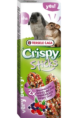 Crispy Sticks Rabbits-Chinchillas Forest Fruit- Duplarúd Nyúl, Csincsilla Erdei Gyüm.