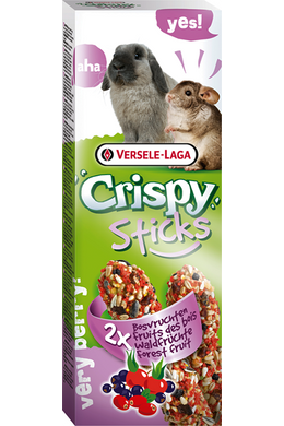 Versele-Laga Crispy Sticks Rabbits-Chinchillas Forest Fruit- Duplarúd Nyúl, Csincsilla Erdei Gyüm.