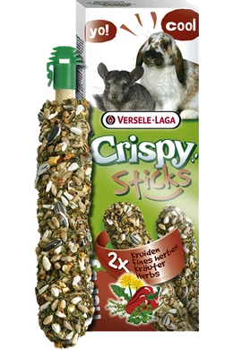 Crispy Sticks Rabbits-Chinchillas Herbs - Duplarúd Nyúl és Csincsilla Gyógynövényes