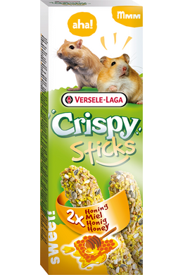 Versele-Laga Crispy Sticks Hamsters-Gerbils Honey - Duplarúd Hörcsög és Fútóegér Mézes