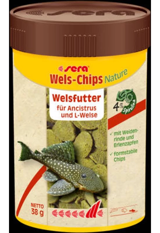 Sera Wels-Chips Nature 100ml