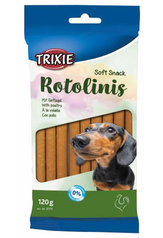 Trixie Soft Snack Rotolinis - Szárnyas Pálcikák - 12cm/120g