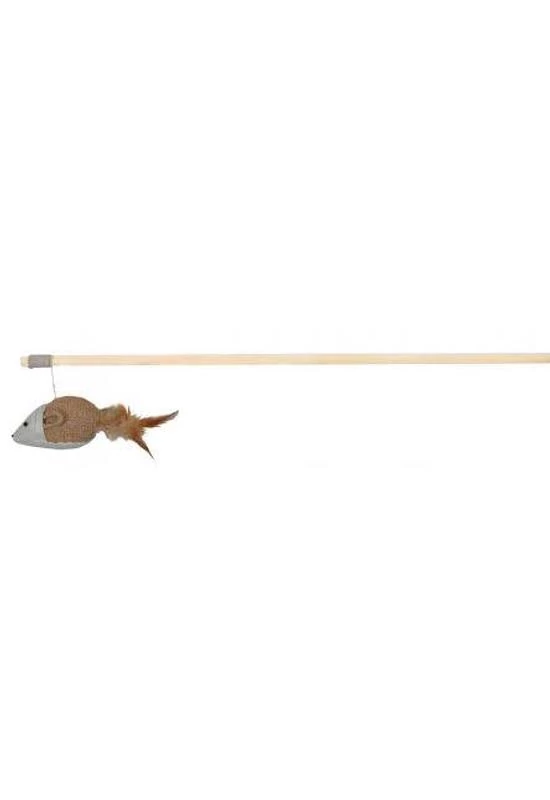 Trixie Macskapeca Egér és Színes Toll 50cm