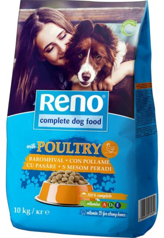 Reno Dog - Száraztáp Csirkével - 10kg