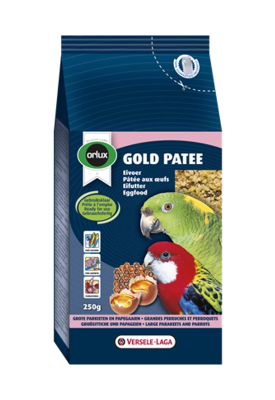 Orlux Gold Patee Big Parakeets & Parrots - Tojásos Lágyeleség Nagy Papagájnak - 1kg