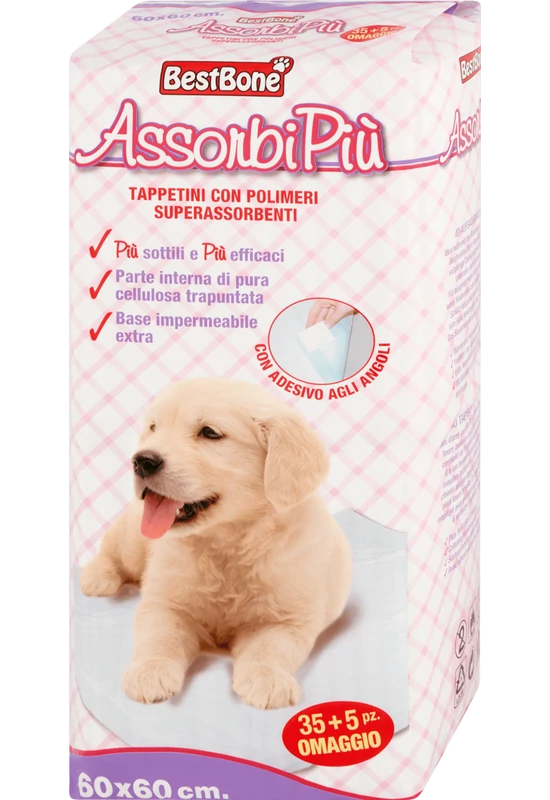 Assorbipiu Kutyapelenka 60×60cm 40db/csomag Big Package