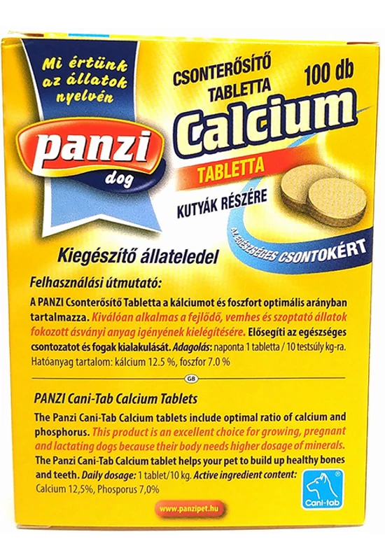Panzi Vitamin Kutyának Csonterősítő