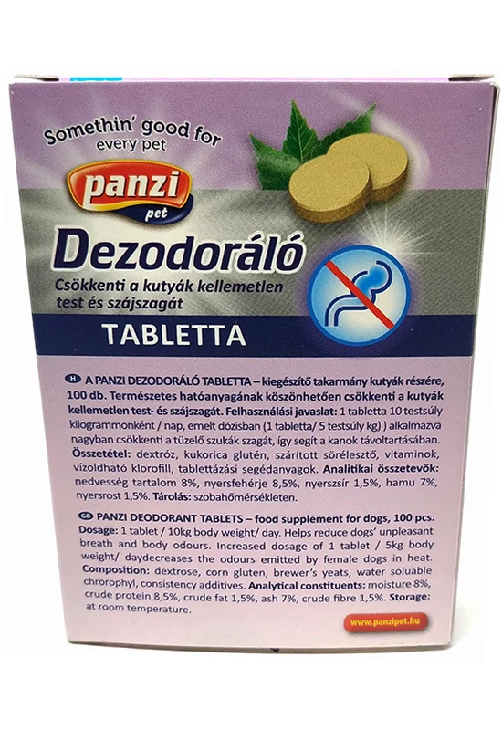 Panzi Vitamin Kutyának Dezodoráló