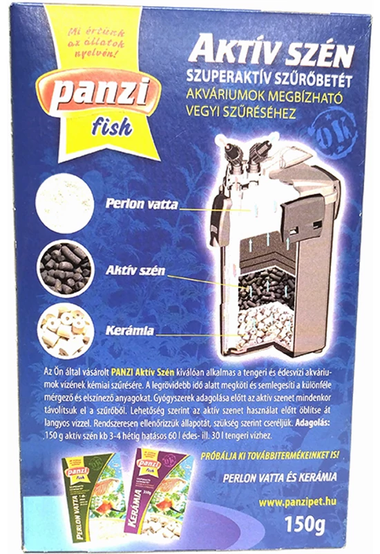 Panzi Aktív Szén 150g
