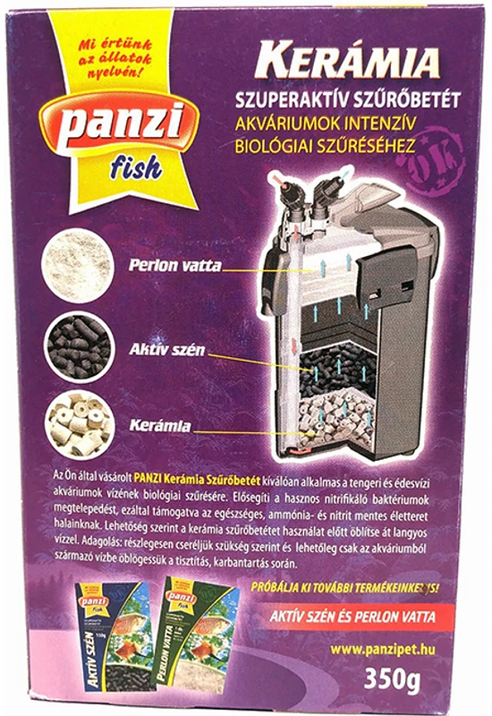 Panzi Szűrőbetét Kerámia 350g