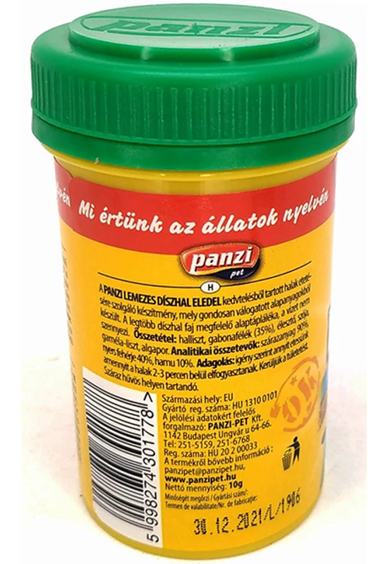 Panzi Lemezes Haltáp 135ml
