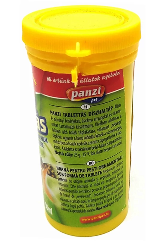 Panzi Tablettás Haltáp 50ml
