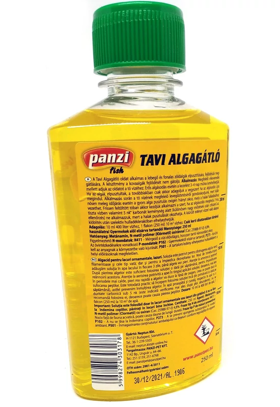 Panzi Tavi Algagátló 250ml