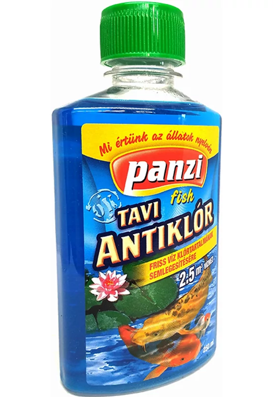 Panzi Tavi Vízkezelő Antiklór 250ml