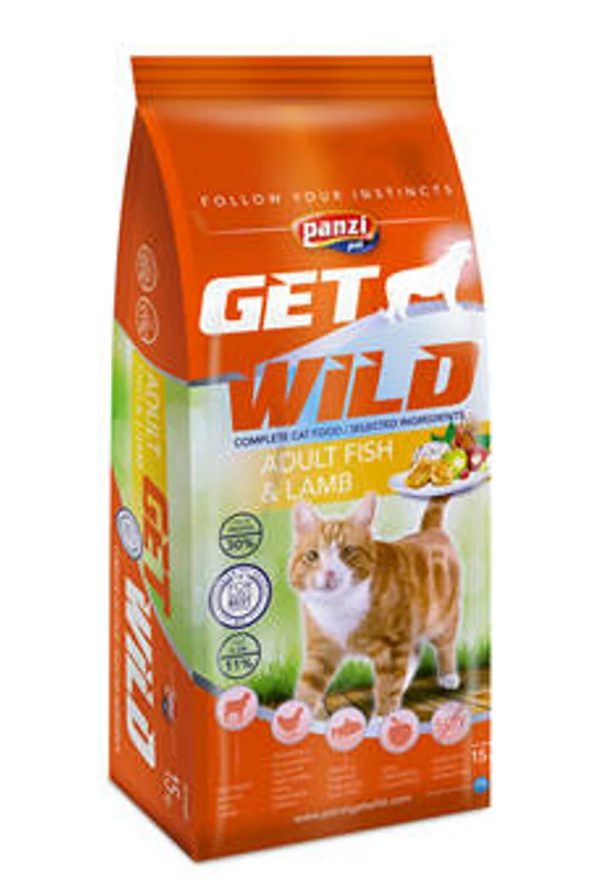Getwild Cat Adult Hal, Bárány - 15kg