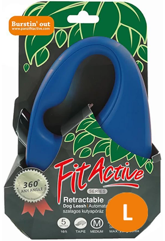 FitActive - Automata Póráz - Szalagos - Kék - 50kg/5m - L