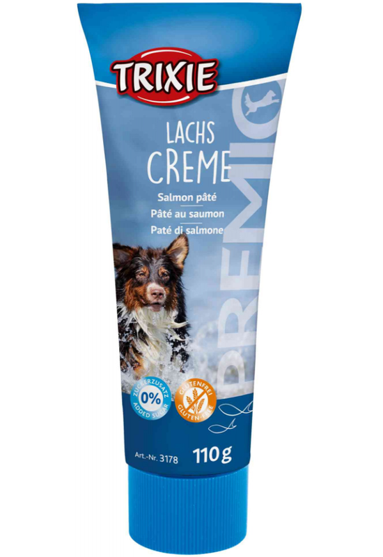 Trixie Premio Leber Wurst - Jutalomfalat Krém - Lazacos 110g