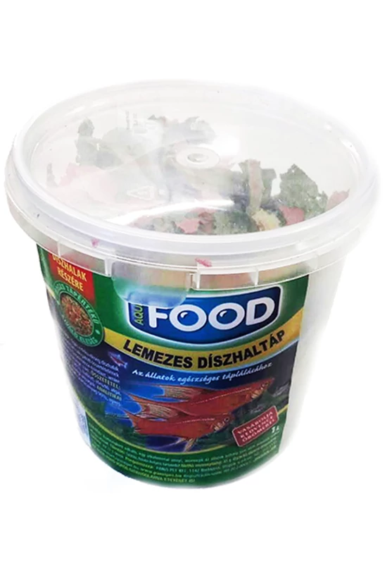 Aqua-Food - Lemezes Díszhaltáp - Vödrös 70g/870ml
