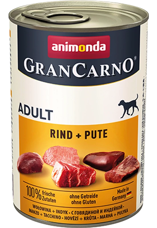 Animonda Grancarno Adult Marha - Pulyka 400g