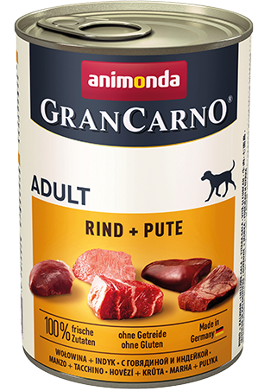 Animonda Grancarno Adult Marha - Pulyka 400g