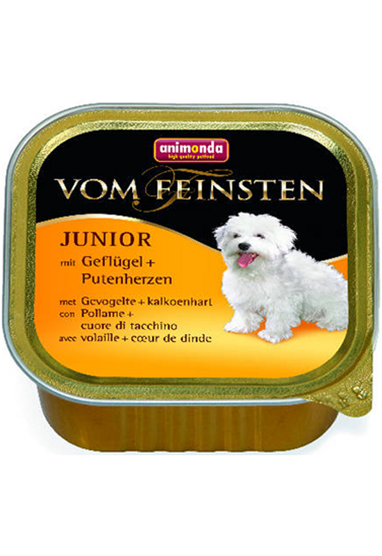 Animonda Vom Feinsten Junior Baromfi - Pulykaszív 150g