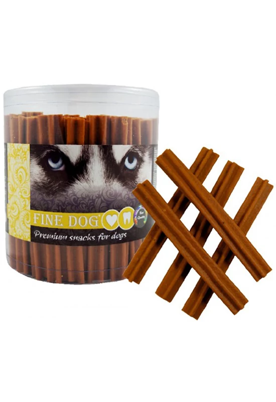 Fine Dog Keresztrúd Bacon 12cm - 50db/csomag