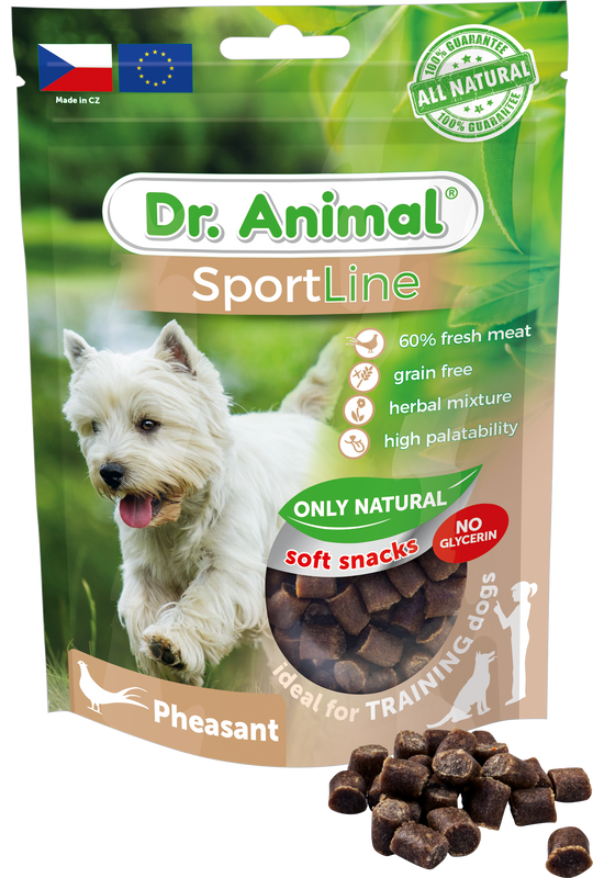 Dr.Animal Sportline Training Snack - Fácán - 100g