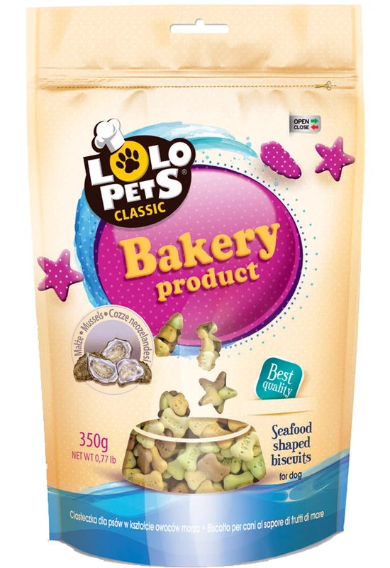 Lolo Keksz Mini Új-Zélandi Kagylós 350g/Doypac