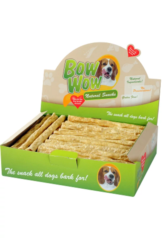 Bow Wow Natural Kollagén Rúd - Máj és Yukka 50db/csomag