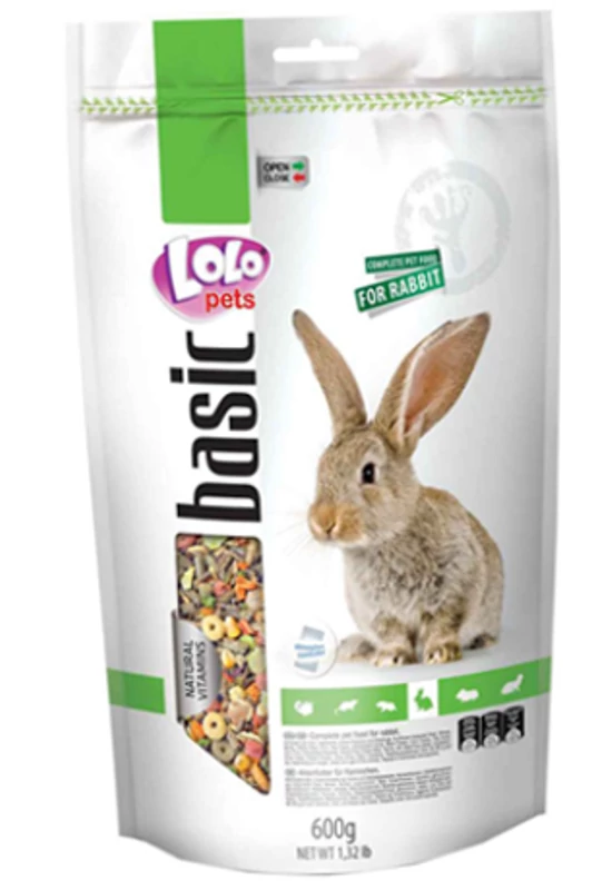 Lolo Eleség Nyúl 600g/Doypack