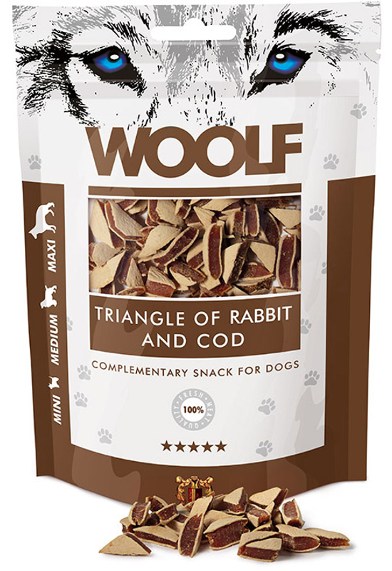 Woolf Nyúlhús Háromszög - 100g