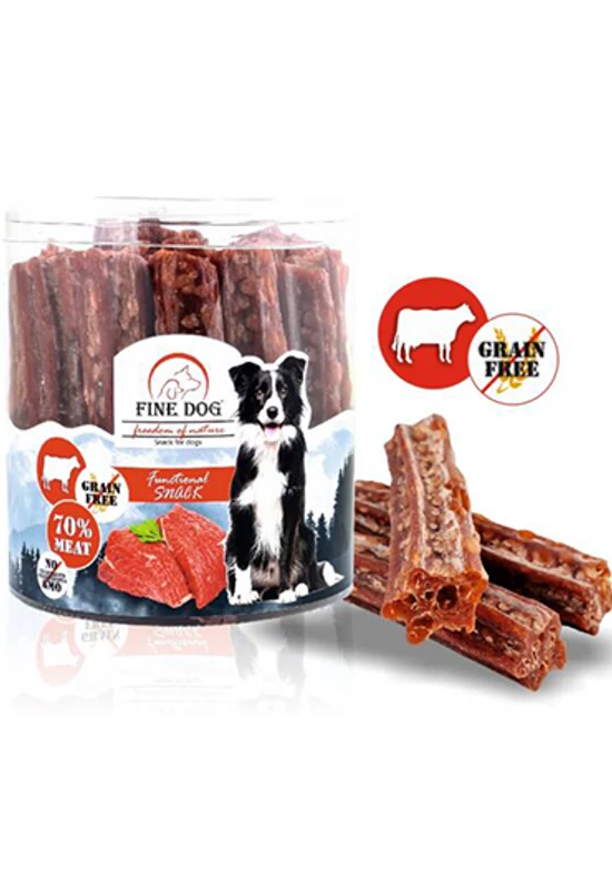 Fine Dog Probiotikus Snack Marha 25db/csomag