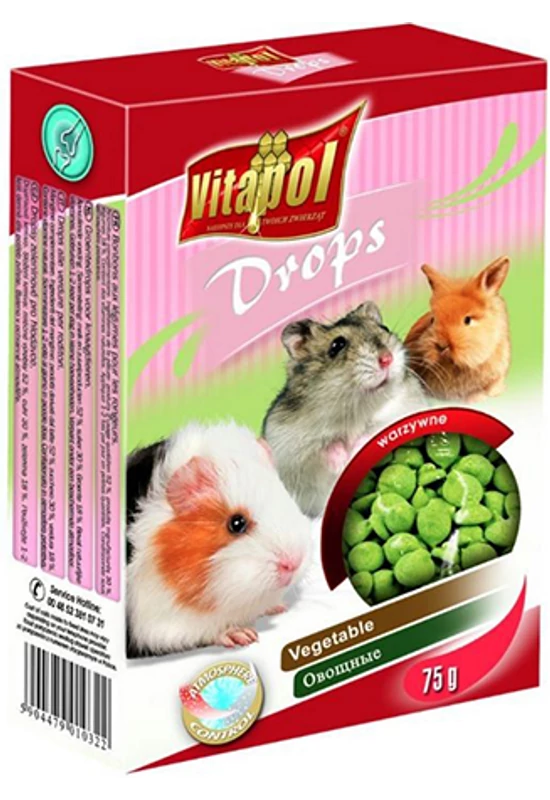 Vitapol Drops Zöldséges 75g