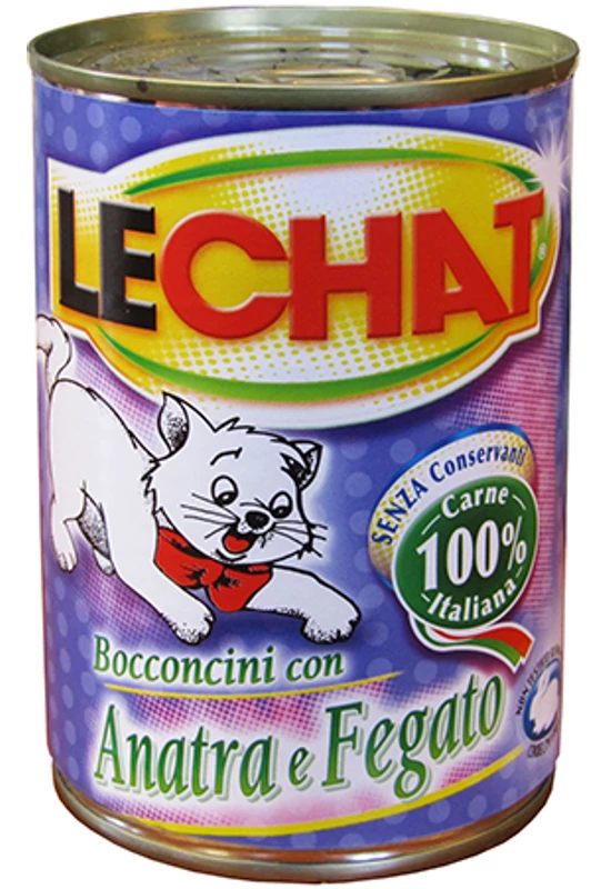 Lechat - Konzerv - Kacsahús és Máj 400g