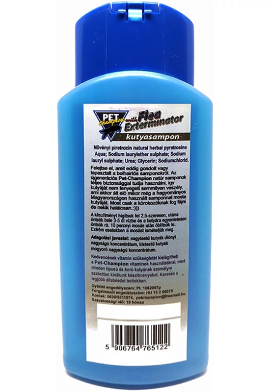 Pet-Product - Kutya Sampon Bolhaűző 250ml