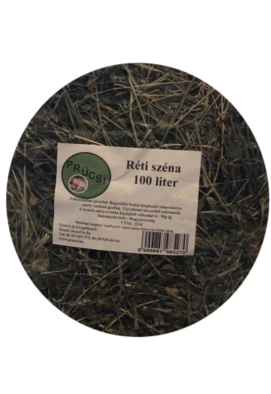 Prücsi Réti Széna XL 100l/Zsák