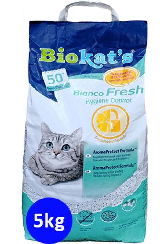 Gimcat Biokat S Bianco Fresh Alom 5kg